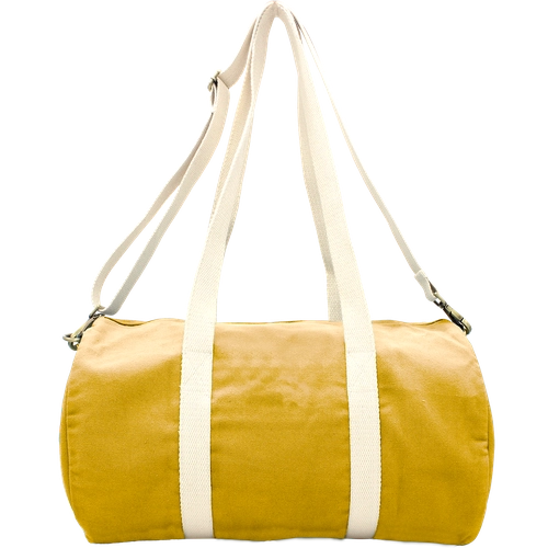 image du produit Sac polochon en coton bio certifié GOTS - sac de sport fabriqué par une ONG