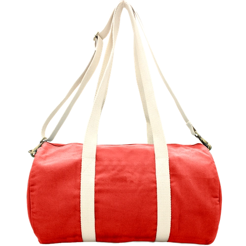 image du produit Sac polochon en coton bio certifié GOTS - sac de sport fabriqué par une ONG