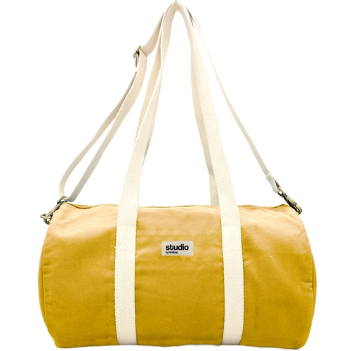 image du produit Sac polochon en coton bio certifié GOTS - sac de sport fabriqué par une ONG