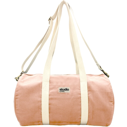 image du produit Sac polochon en coton bio certifié GOTS - sac de sport fabriqué par une ONG