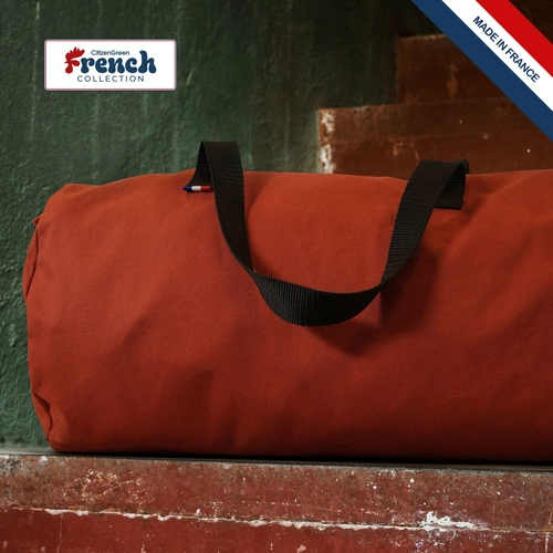 image du produit Sac polochon made in France avec anses noires