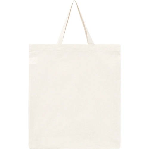 image du produit Sac shopping avec anses courtes - coton 110 gr/m2