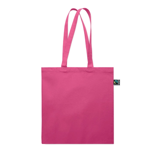 image du produit Sac shopping en coton avec soufflet et longues anses