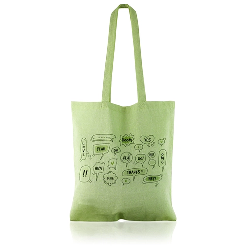 image du produit Sac shopping en coton recyclé 150g/m2 - certifié GRS