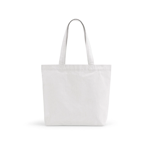 image du produit Sac shopping en coton recyclé et RPET - Totebag 280g/m2 avec soufflet