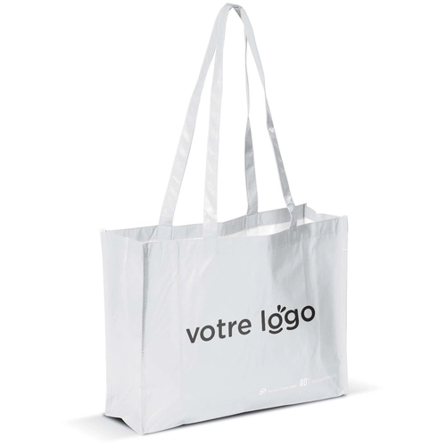 image du produit Sac shopping en PET, 80% de matière recyclée