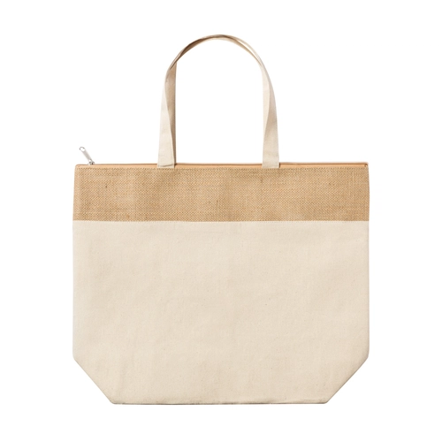 image du produit Sac shopping isotherme en  coton et jute