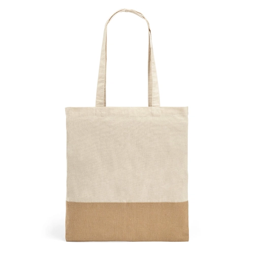 image du produit Sac shopping MERCAT 100% coton - aspect jute