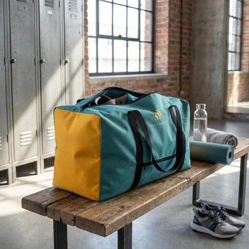 image du produit Sac voyage polyester recyclé 230g - fabrication europe