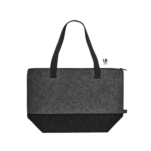 image du produit Sac zippé en feutrine et PET recyclé - sac shopping