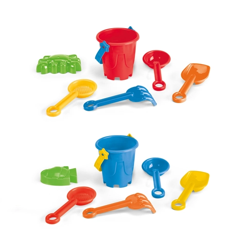 image du produit Seau de plage en PP avec 5 accessoires