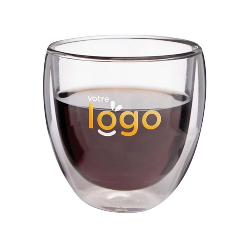 image du produit Set de 2 verres à double paroi 100ml