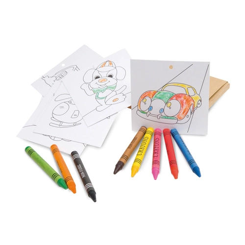 image du produit Set de coloriage JAGUAR - inclut 8 crayons et 8 dessins