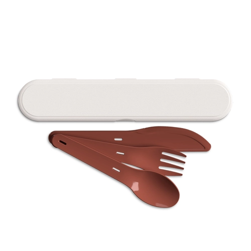 image du produit Set de couverts réutilisables en plastique - fabrication France
