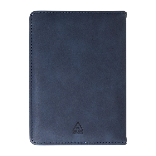 image du produit Set de voyage, porte-passeport et étiquette à bagages en PU recyclé