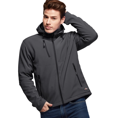 image du produit Softshell Homme 2 couches - capuche détachable