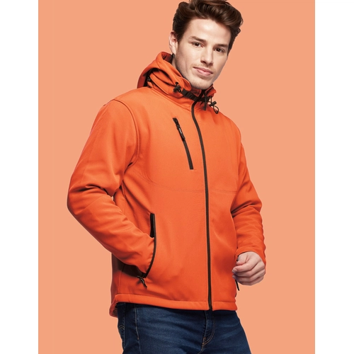 image du produit Softshell Homme 2 couches - capuche détachable