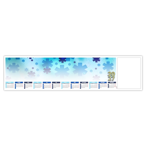 image du produit Sous-clavier publicitaire avec calendrier sur le thème ambulance