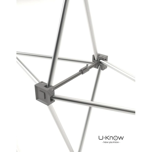 image du produit Stand parapluie en velcro 230x230cm - structure aluminium