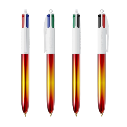 image du produit Stylo 4 couleurs BIC® Flags Collection