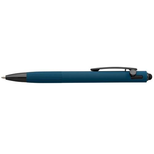 image du produit Stylo à bille en aluminium recyclé - mécanisme à bouton-poussoir et stylet