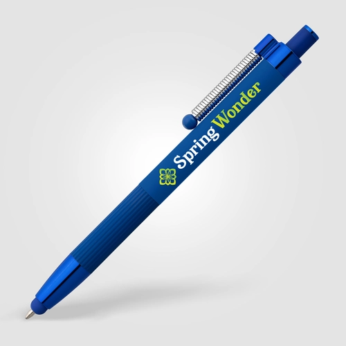 image du produit Stylo aluminium recyclé, monochrome - stylet anti-stress