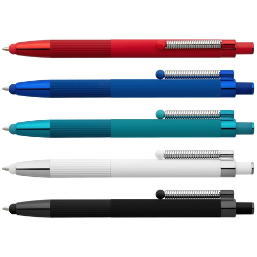 image du produit Stylo aluminium recyclé, monochrome - stylet anti-stress