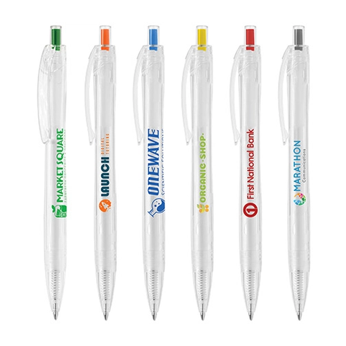 image du produit Stylo AQUA CLEAR 100% en plastique recyclé - éco-responsable