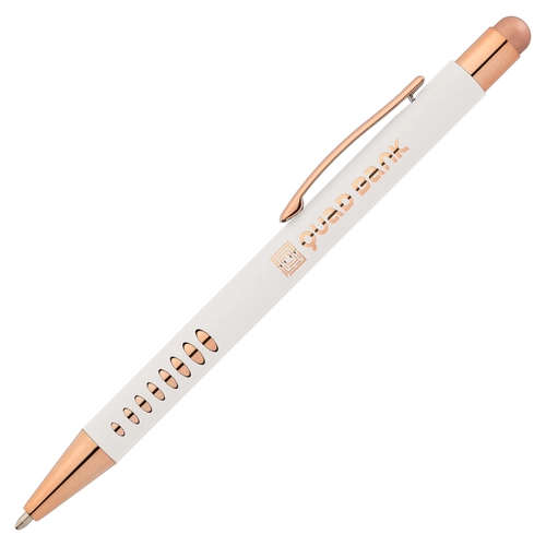 image du produit Stylo avec stylet en aluminum avec attributs rose gold