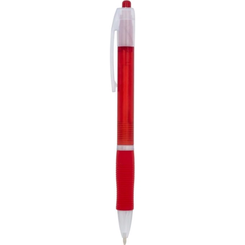 image du produit Stylo bille transparent coloré - bouton poussoir