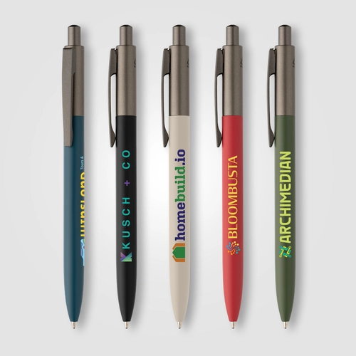 image du produit Stylo en aluminium recyclé avec finition métal canon de fusil