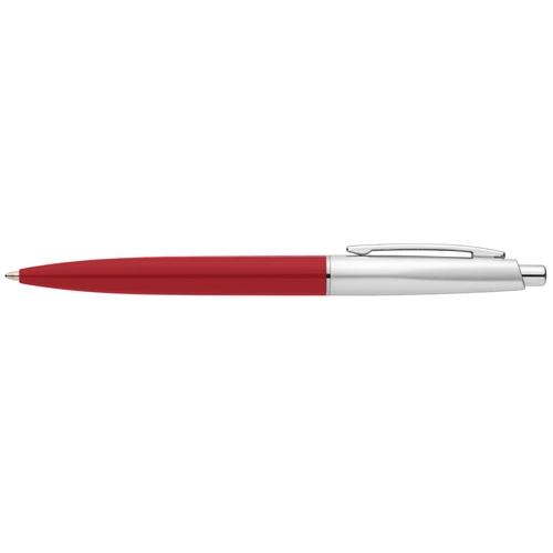 image du produit Stylo en plastique recyclé avec finition chromée