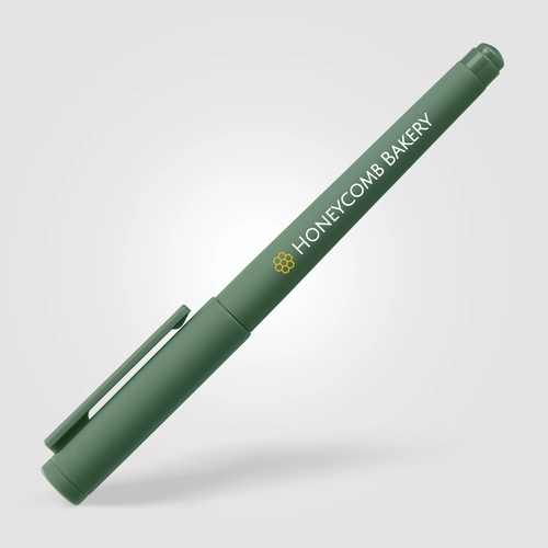 image du produit Stylo gel - plastique recyclé - monochrome