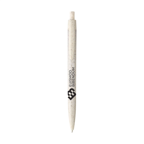 image du produit Stylo personnalisable à base de paille de blé