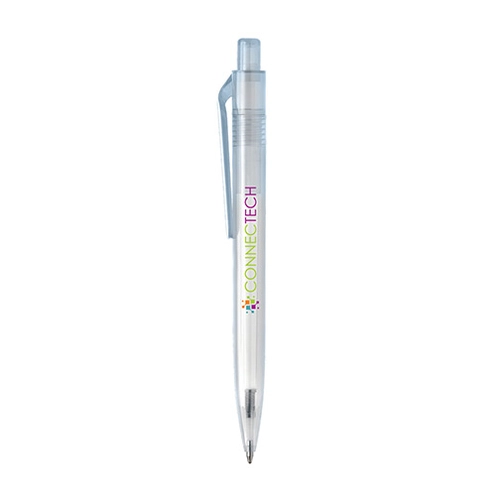 image du produit Stylo semi transparent en RPET - éco-responsable