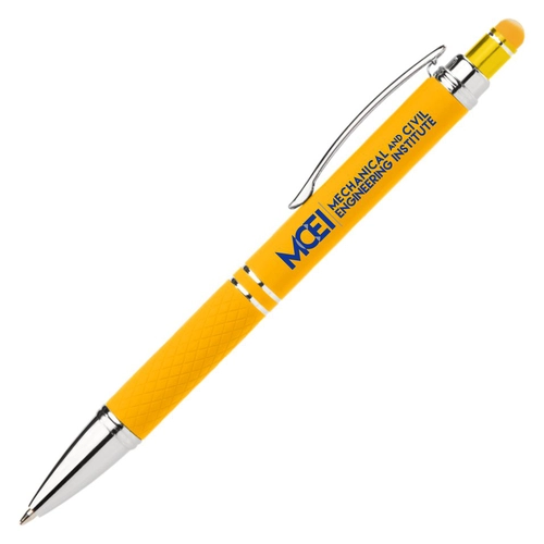 image du produit Stylo stylet aux couleurs vives - finition touché doux