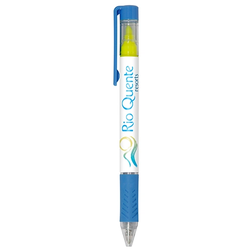 image du produit Stylo surligneur BERGMAN avec grip coloré