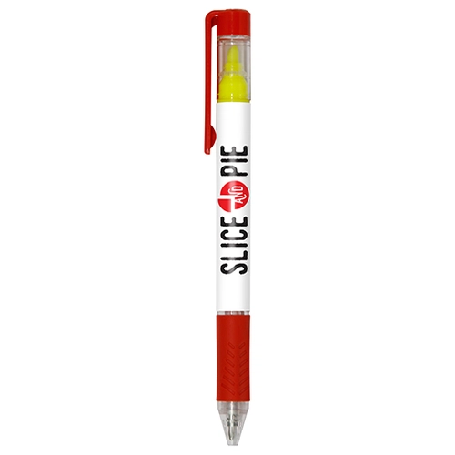 image du produit Stylo surligneur BERGMAN avec grip coloré