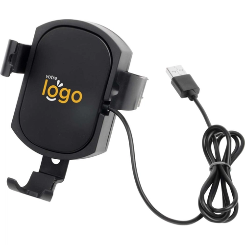 image du produit Support de téléphone avec chargeur induction port USB