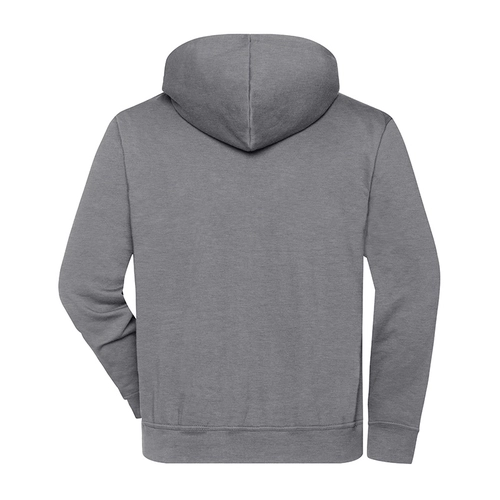 image du produit Sweat à capuche demi zippé en coton BIO - fermeture YKK 290g