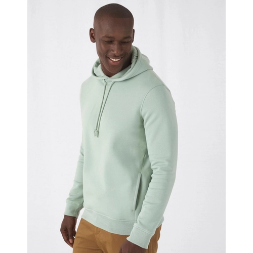 image du produit Sweat à capuche pour homme en coton et capuche doublée