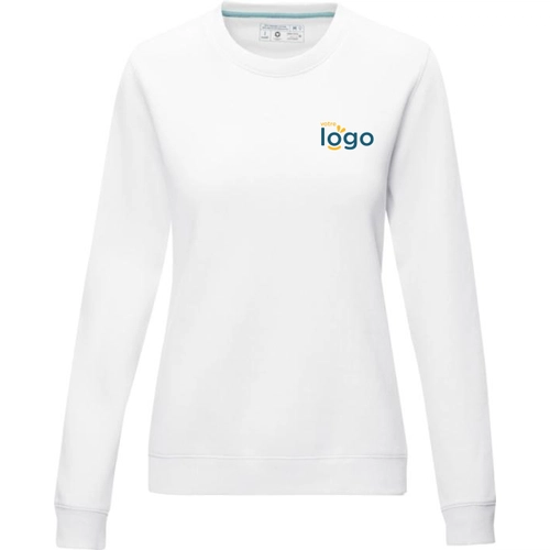 image du produit Sweat à col rond en coton Bio certifié GOTS pour Femme 280gr