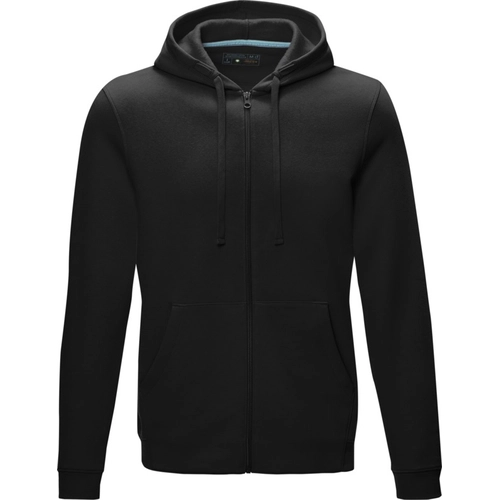 image du produit Sweat zippé à capuche en coton bio certifié GOTS pour Homme 280gr