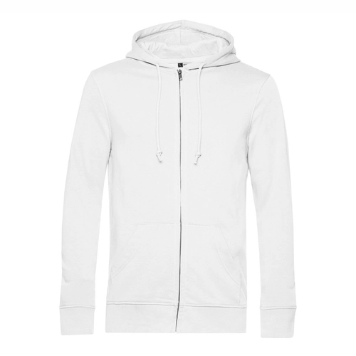 image du produit Sweat zippé à capuche homme, 20% en RPET