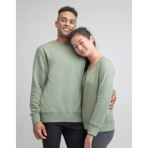 image du produit Sweatshirt en coton et polyéthylène téréphtalate