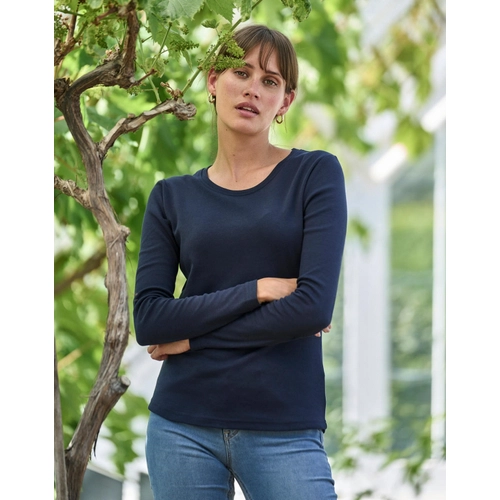 image du produit T-shirt à manches longues pour femme en coton