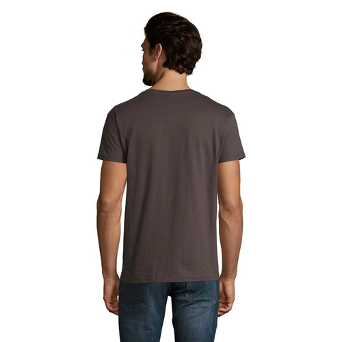 image du produit T-shirt homme col rond, 100% coton semi-peigné ringspun