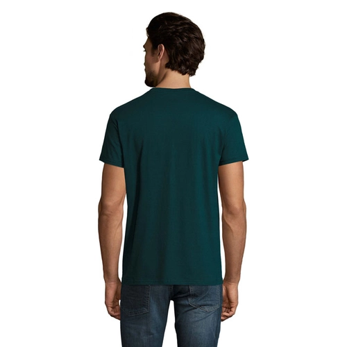 image du produit T-shirt homme col rond, 100% coton semi-peigné ringspun