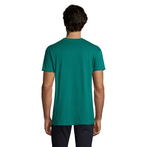 image du produit T-shirt homme col rond, 100% coton semi-peigné ringspun