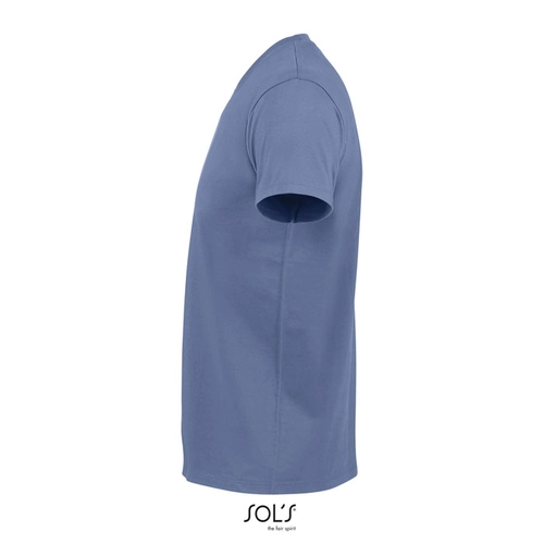 image du produit T-shirt homme col rond, 100% coton semi-peigné ringspun
